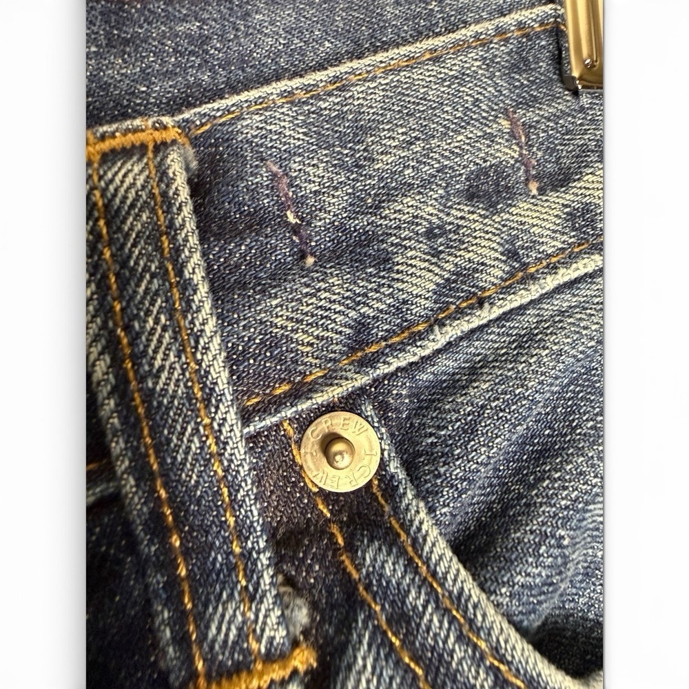 J Crew Jeans Men 31x32  Denim 770 Straight Fit Medium Wash - Picture 4 of 11